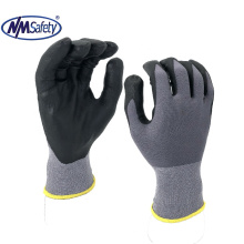 NMSAFETY hand care cheap nitrile rubber dipped gloves